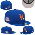 thumbnail image 1 of [Nuevo] New York Mets Sombrero De Béisbol No Ajustable Para Hombres Y Mujeres Primavera/Verano Casual Versátil Totalmente Cerrado Moda Gao Jiahui unisex, 1 of 1