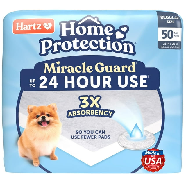 Protectores para perros Hartz Home Protection Miracle Guard, paquete de 50 unidades