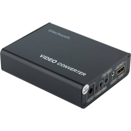 Blackweb Composite/ S-Video To Hdmi Converter - Walmart.com