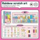 thumbnail image 4 of 2025 DIY Ranbow Scratch Art, Childrens Painting Crafts Creativity Set, Kids Paint Kit Hot, 4 of 5