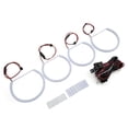 thumbnail image 3 of Kit de iluminación LED con halo de ojos de ángel y luz blanca para modificación de coche, compatible con modelos E90, E91 y E46., 3 of 14