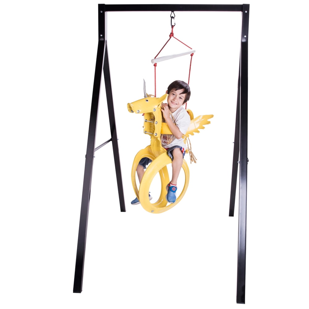 Sparkling Line Sparkling Line Unicorn Tire Swing Yellow Walmart