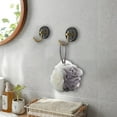 thumbnail image 4 of Ceramic Gold Wall Hook 2.4x2.4in No-Drill Adhesive Bathroom/Kitchen Hanger for Towels/Bags (Black/White/Red/Green 0.39lb)​, 4 of 6
