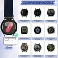 thumbnail image 5 of Vodtian 4 pack 22mm Elastic Nylon Bands Compatible with Samsung Galaxy Watch 3 45mm, Garmin Venu 3/Venu 2, Vivoactive 4 45mm, Quick Release Repalcement Bands for Amazfit Bip 6/Bip 5, 5 of 7