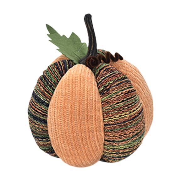 Handmade Knitted Pumpkins,Cute Fall Decor for Autumn Halloween Decorations,Decorative Fall Crochet Pumpkins,Farmhouse Fall Thanksgiving Centerpiece for Porch Table Mantel Indoor(Mixed-color2)