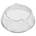 thumbnail image 4 of Shisuyan Stainless Steel Air Fryer Racks Baking Rack Dehydrator Rack Meat Skewers Basket Oven Air Fryer Basket Air Fryer Accessories Silver, 4 of 8