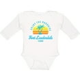 thumbnail image 3 of Inktastic Summer Enjoy the Sunshine Fort Lauderdale Florida in Blue Boys or Girls Long Sleeve Baby Bodysuit, 3 of 5