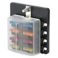 thumbnail image 2 of Herwey Terminal Fuse Box, Simple Good Insulation Fuse Block Holders, LED Indicator Yachts Ships Boat For Car, 2 of 8