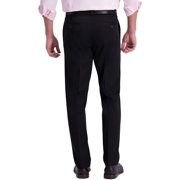Haggar Mens Straight fit Chinos Khaki Pants 32 / 30 Black Solid