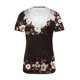 thumbnail image 5 of Tops de Manga Corta con Cuello en V para las Mujeres Blusa de Botón de Verano de Moda Casual de Ajuste Regular, 5 of 5