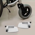 thumbnail image 2 of 1 Paire Repose-Pieds Installation Facile Pédale de Fauteuil Roulant Plateaux de Pied de Fauteuil Roulant Élévateurs Repose-Pieds de Fauteuil Roulant Robuste Accessoire de Fauteuil Roulant, 2 of 6