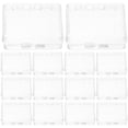 thumbnail image 1 of Miangastore Toothbrush Covers with Straw Base Material for Home Use Transparent and Lightweight Fit Most Toothbrush Sizes 20pcs, 1 of 8