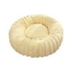 thumbnail image 5 of Cama relajante para perros con base antideslizante, redonda y de felpa, para gatos, perros pequeños y gatitos. Beige 50cm, 5 of 9