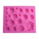 thumbnail image 5 of Molde de silicona para Fondant de flor de Rosa Naiovety 2Conjunto Rosa, 5 of 6