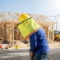 thumbnail image 5 of Slccxzc Hard Hat Neck Shade with Reflective Strip High Visibility Sun Visor for Outdoor Construction Work (Hard Hat Not Included), 5 of 7