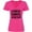 Hot Pink, variant on Inktastic Student Council Secretary Women's V-Neck T-Shirt