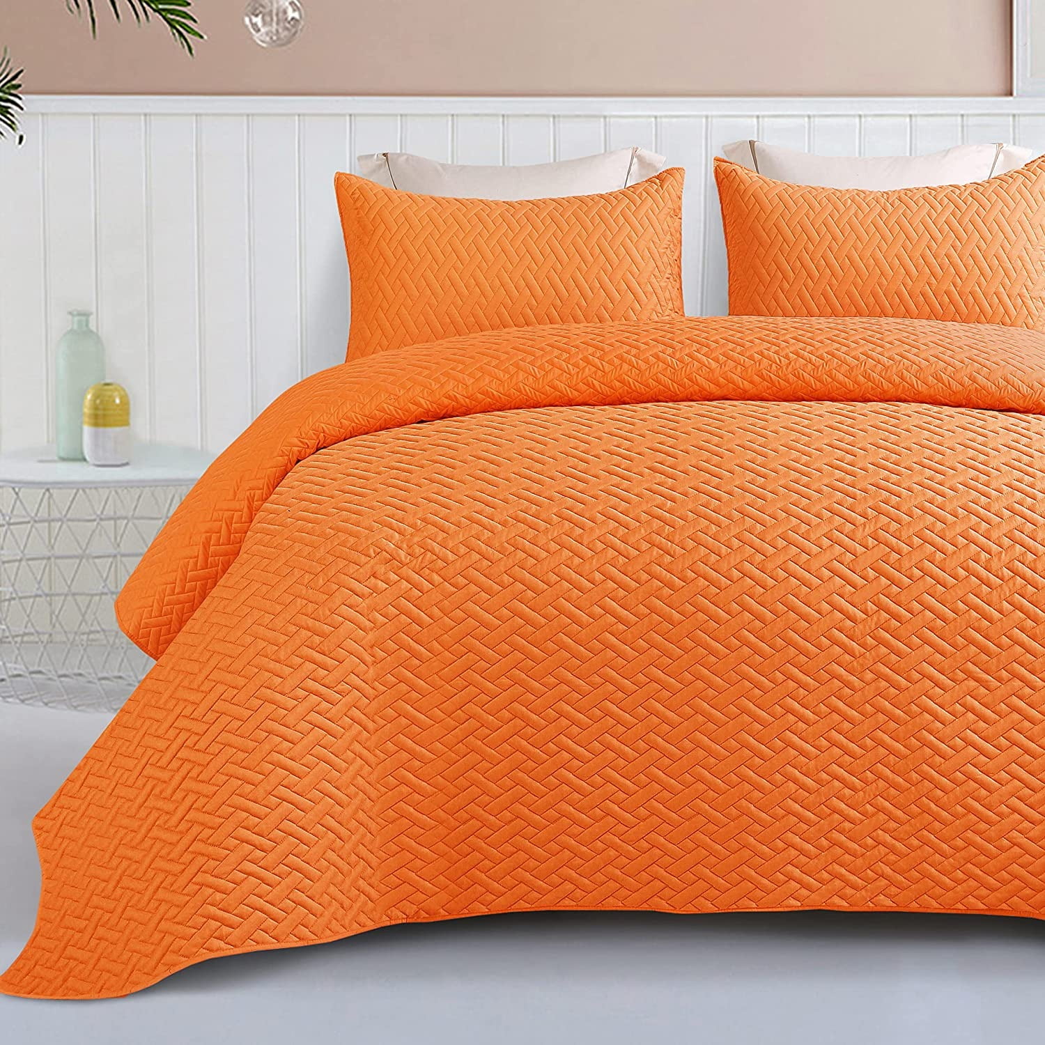 bed quilted throws