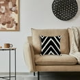 thumbnail image 4 of Dsscvnef Housse de Coussin Géométrique Moderne en Lin Boho Décoratif pour Canapé Lit Salon, 4 of 8