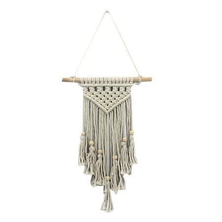 Macrame Wall Hanging Handwoven Cotton Rope Boho Tapestry Home ...