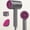 Gray, variant on BABONIR 1875W Foldable Travel Hair Dryer for Women with Diffuser, Lightweight Fast Drying Ionic Blow Dryer with Concentrator, Pink