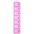 thumbnail image 1 of Baohd 3 Colors 7 Day Pill Travel Box Portable 1 Week Pill Dispenser Organiser Storage Case Chain, 1 of 7