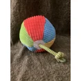 thumbnail image 4 of Pally Paws ~ Summer Beach Ball with Rope ~ Squeaky Dog Toy, 4 of 5