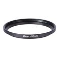 thumbnail image 3 of Adaptador de Anillo Elevador de 49 mm A 52 mm, Adaptador de Anillo de Filtro de Lente de Metal de Aluminio 58-55 Para Filtros de Lentes de Cámara, Tapas de Lentes, Sin Daños, 3 of 7