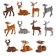 thumbnail image 5 of Simulación de ciervos navideños en miniatura, modelo de reno de de navideño, perfecto para adornos de jardín de hadas, accesorios de fotogr Soporte hembra marrón claro perfecl Figuritas de animales coleccionables, 5 of 8