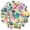 1A-35pcs, variant on 35pcs Vibrant Stickers Tropical Stickers Summer Decals Beach Stickers for Luggage Laptop Phone