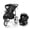Gotham, variant on Graco FastAction Jogger LX Stroller, Black