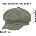 thumbnail image 3 of Womens Newsboy Caps Cabbie Gatsby Hat Visor Beret Hat Fashion Ladies Caps for Womens Hat, 3 of 6