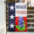 thumbnail image 4 of Meadow Creek 11.5" x 18" Texas God Bless Texas Outdoor Yard Flag, 4 of 5
