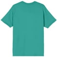 thumbnail image 2 of Shut Up Moody Black Cat Men's Blue Fog T-Shirt-Large, 2 of 2