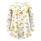 thumbnail image 3 of Blusa informal de manga larga con botones abiertos y cuello redondo para mujer Pompotops  FGAJ4900, 3 of 5