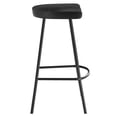thumbnail image 4 of Modway Concord Backless Wood Counter Stools - Set of 2 in Black, 4 of 10