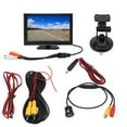 thumbnail image 2 of Backup Camera Monitor Kit, Backup Camera System Kit 5in Rearview Monitor V1 V2 Video Input High Definition 12-24V for Vehicles, 2 of 7