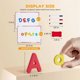 thumbnail image 4 of Magnetic Letters Kit | 104 PCS Uppercase & Lowercase Alphabet | EVA Soft Washable Magnets | Double-Sided Spelling & Handwriting Board | Storage Box | Bright Colors for Home & Classroom Learning, 4 of 7