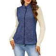thumbnail image 2 of a.Jesdani Womens Fleece Vests lightweight Soft Fleece Vest Zip Jackets with Pockets M-3XL, 2 of 11