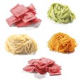 thumbnail image 2 of CucinaPro - Juego de accesorios para hacer pasta, 5 accesorios diferentes para cortador, compatible con máquina de pasta Atlas, fideos italianos caseros, espaguetis, fettuccini, pelo de ángel o, 2 of 5