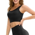 thumbnail image 1 of Las camisetas sin mangas acolchadas del sujetador de la yoga de las mujeres recortaron los chalecos Abanopi Chaleco de mujer, 1 of 7