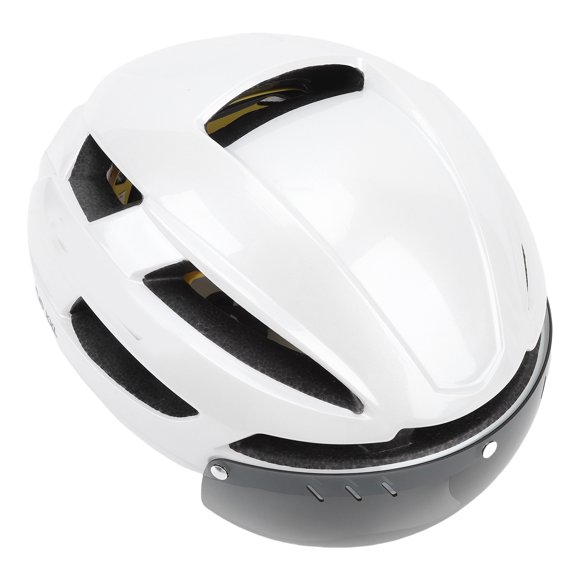 Cycling Helmet LED Light Goggles Adjustable Safety Helmet for Mountain Road Bike