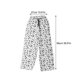 thumbnail image 2 of Pantalones estampados de vaca a la moda, pantalones elásticos de ocio para mujer, pantalones de jogging (L), 1 ud., 2 of 5