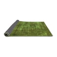 thumbnail image 2 of Ahgly Company Indoor Square Oriental Green Traditional Area Rugs, 7' Square, 2 of 4