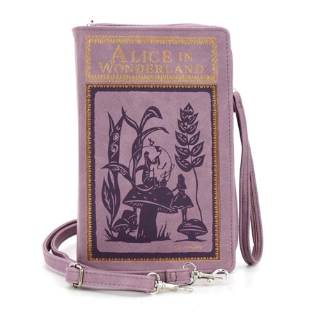 comeco Alice in Wonderland Book Clutch Bag
