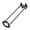 A, variant on Callipe Multifunctional Sink Wrench Heavy Duty Carbon Steel 360 Degree Rotation Faucet Tool Flexible Plumbing Wrench