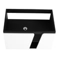 thumbnail image 6 of 32' White+Black Modern Vanity - Soft-Close Functionality - Bathroom Refresh - Enjoyable Storage, 6 of 7