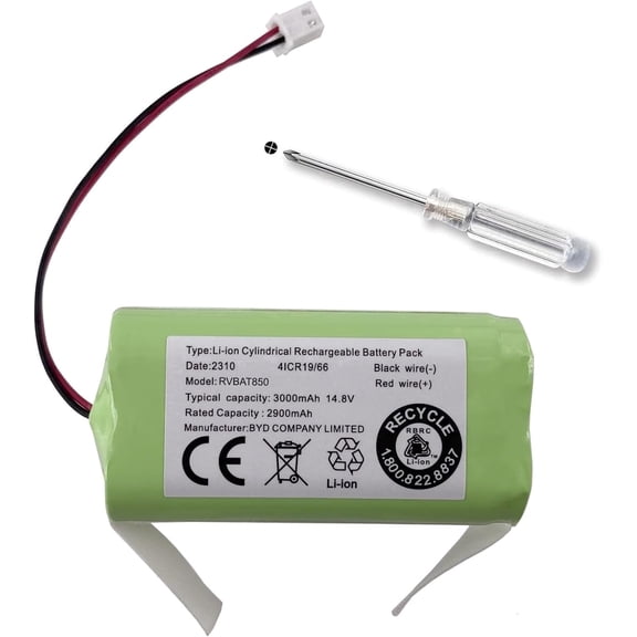 3000mAh Battery RVBAT850 For Shark ION AV1010AE AV970 RV763 RV765 RV771 RV2610WA RV2610WD AV1010AE AV1102A1US AV1110A1US AV2310 AV2610WA