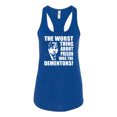 thumbnail image 2 of Wild Bobby, Office Prison Mike Dementors Michael Scott, Pop Culture, Women Racerback Tank Top, Royal, Small, 2 of 4