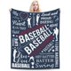 thumbnail image 1 of LHSHID Baseball Gifts Baseball Blanket for Women and Men Soft Baseball Gifts for Girls Women Team Baseball Stuff for Girls Cozy Fleece Baseball Fuzzy Sports Ball Blankets for Couch Bed Room Decor, 1 of 9