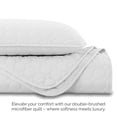 thumbnail image 4 of Juego de ropa de cama Southshore Fine Living, tamaño king, color blanco, 4 of 7